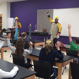 Clasroom demonstration